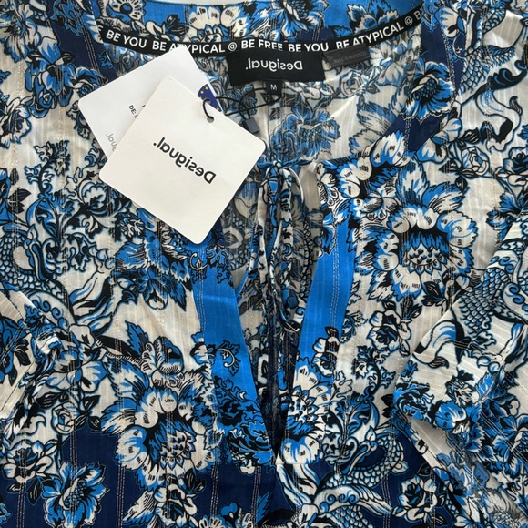 NWT Desigual Blusa Athenas in Medium - Picture 3 of 9